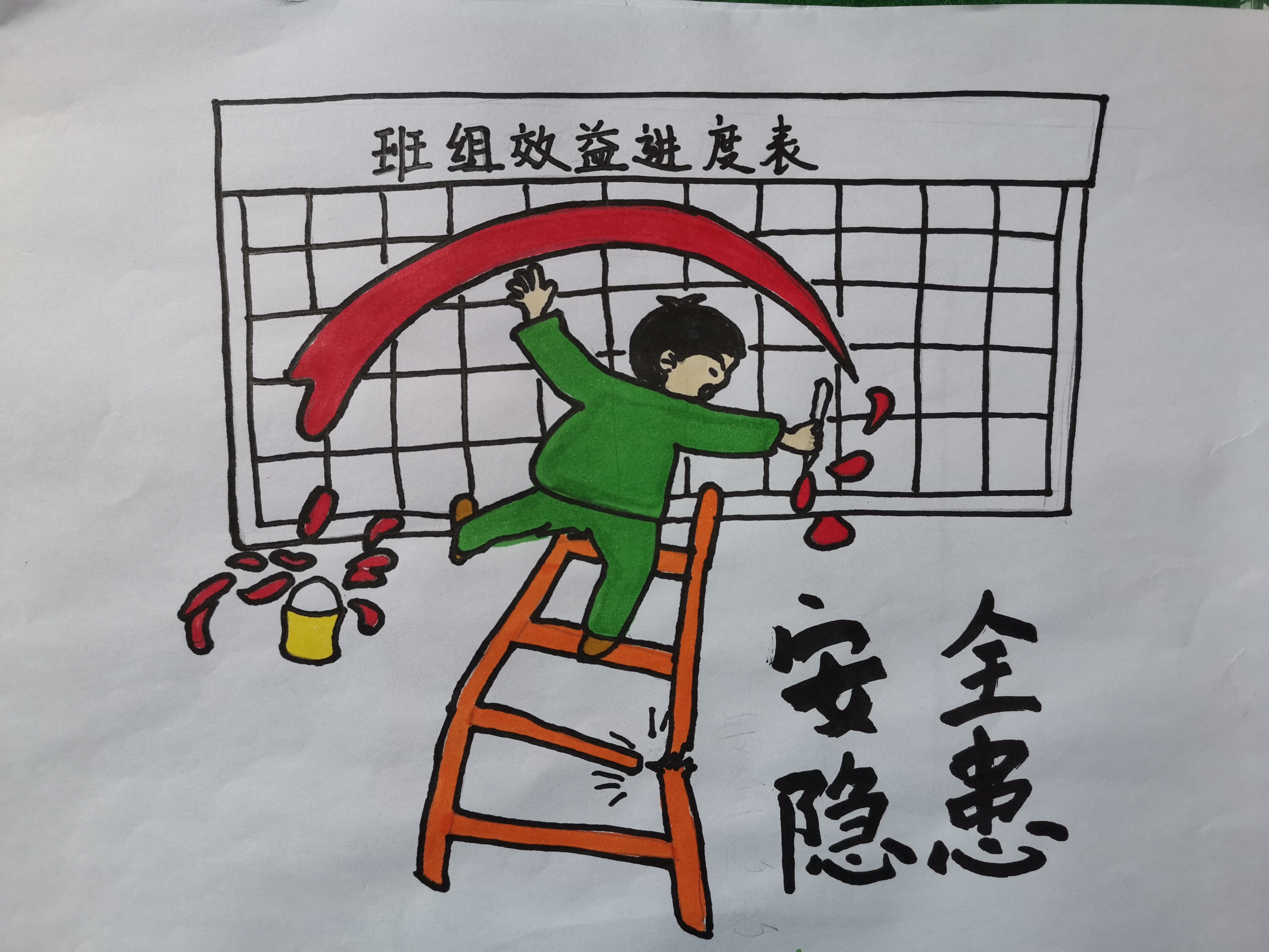 看！他們把安全生產(chǎn)畫進漫畫