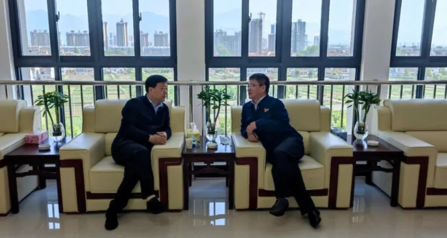 市工信局黨組書記、局長李建強(qiáng)到公司調(diào)研