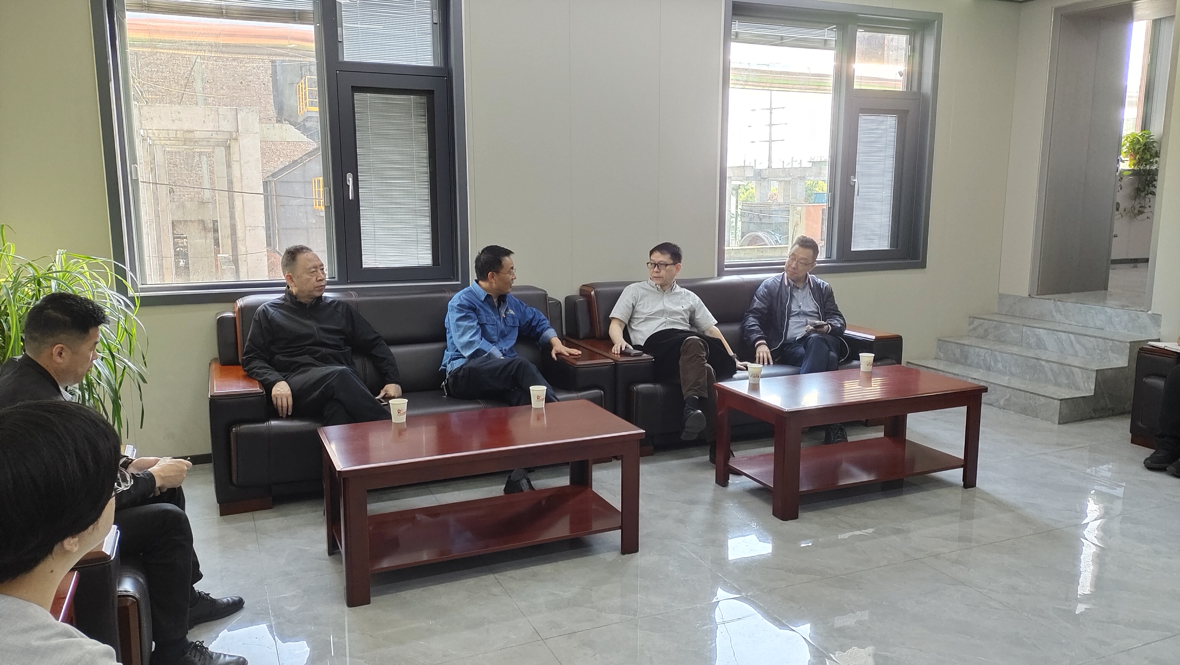 省政協(xié)委員蒲小川一行來漢鋼公司調(diào)研數(shù)字化、智能化工作
