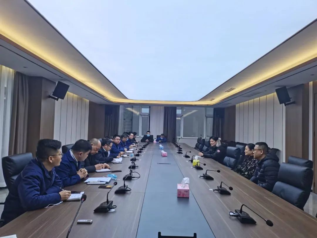 安波到漢中禹龍科技新材料有限公司、漢中和信金屬制品有限公司調(diào)研
