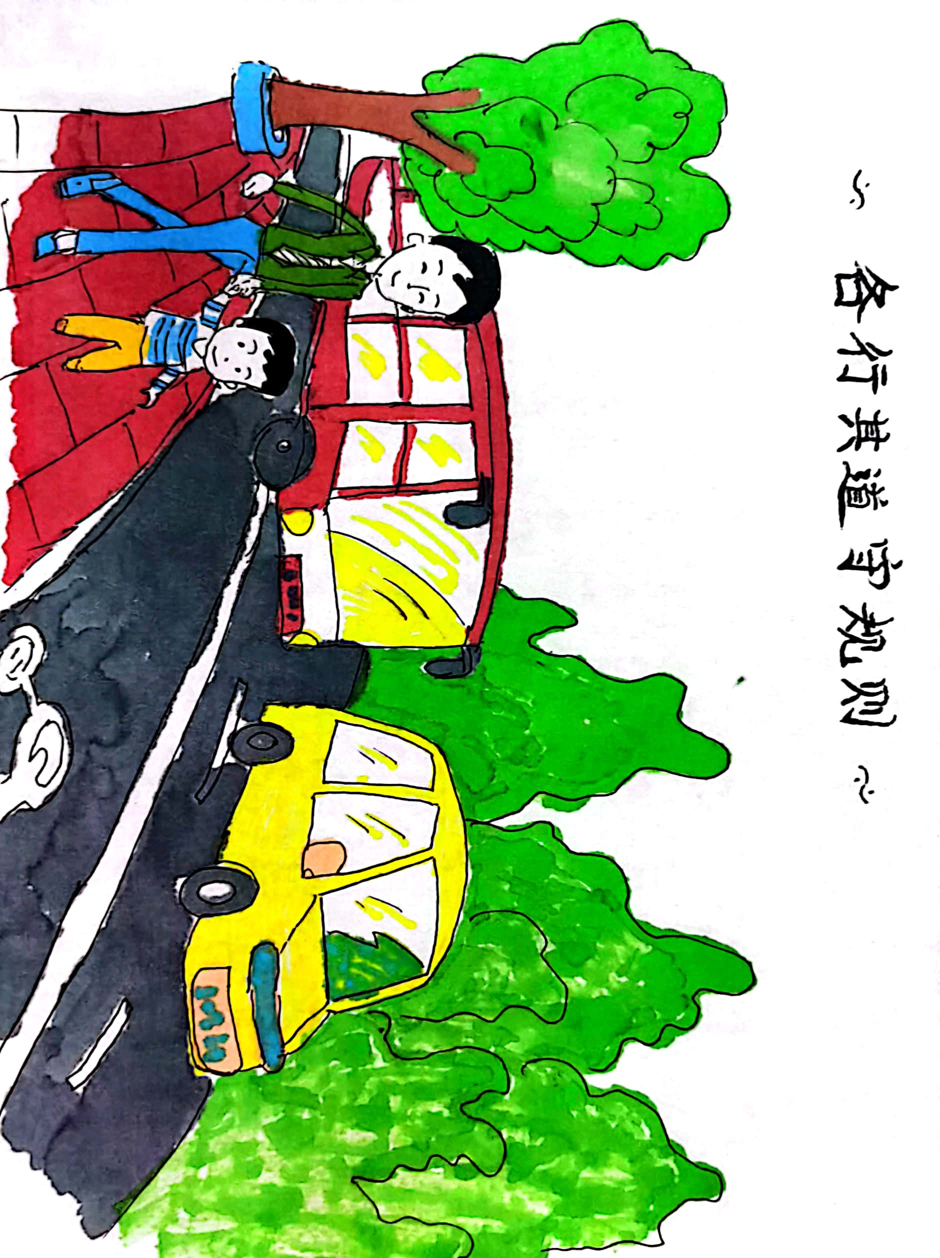 這組交通安全漫畫，真的很“上頭”