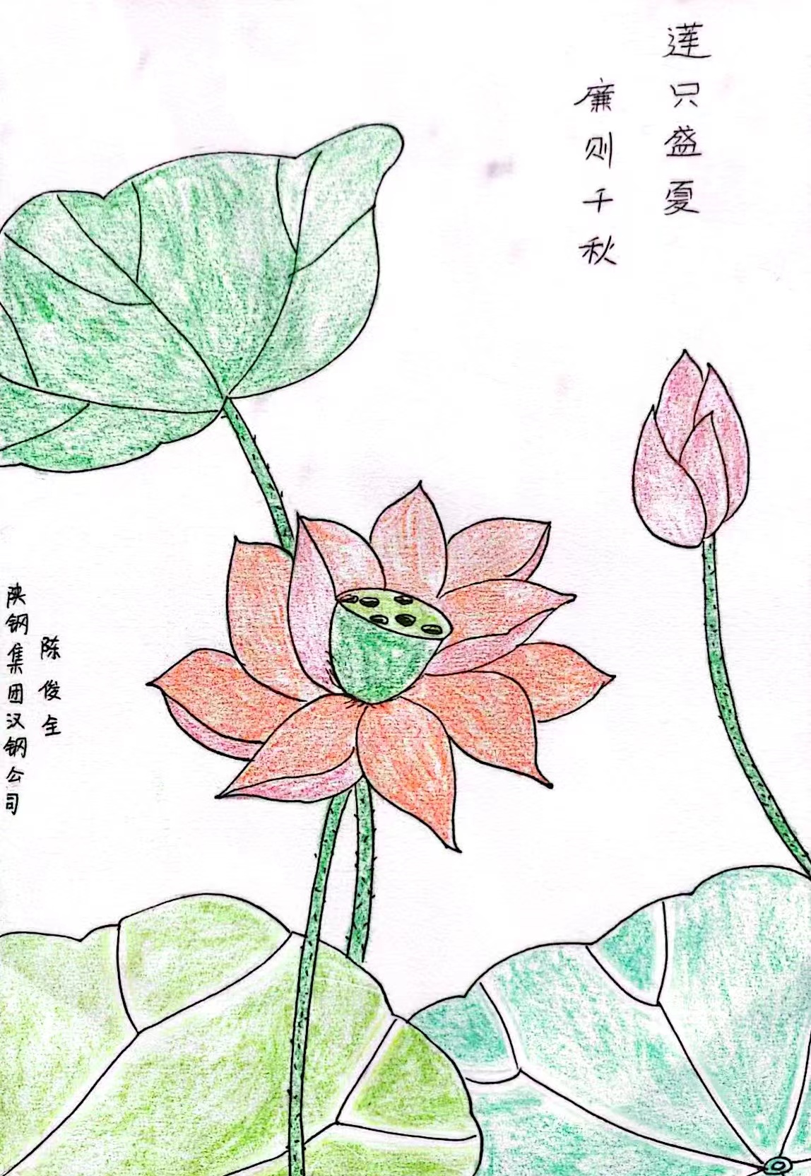 灼灼其蓮，“廉”入我心