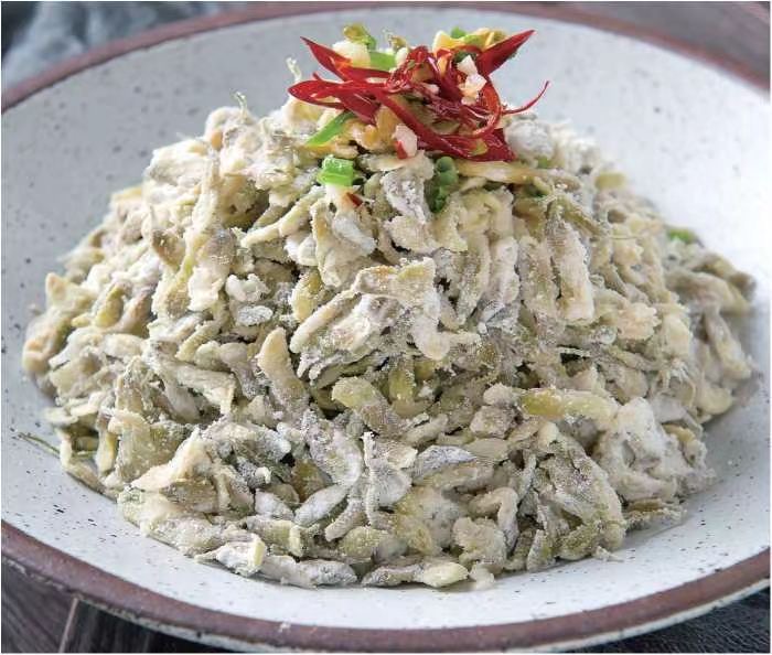 槐花麥飯
