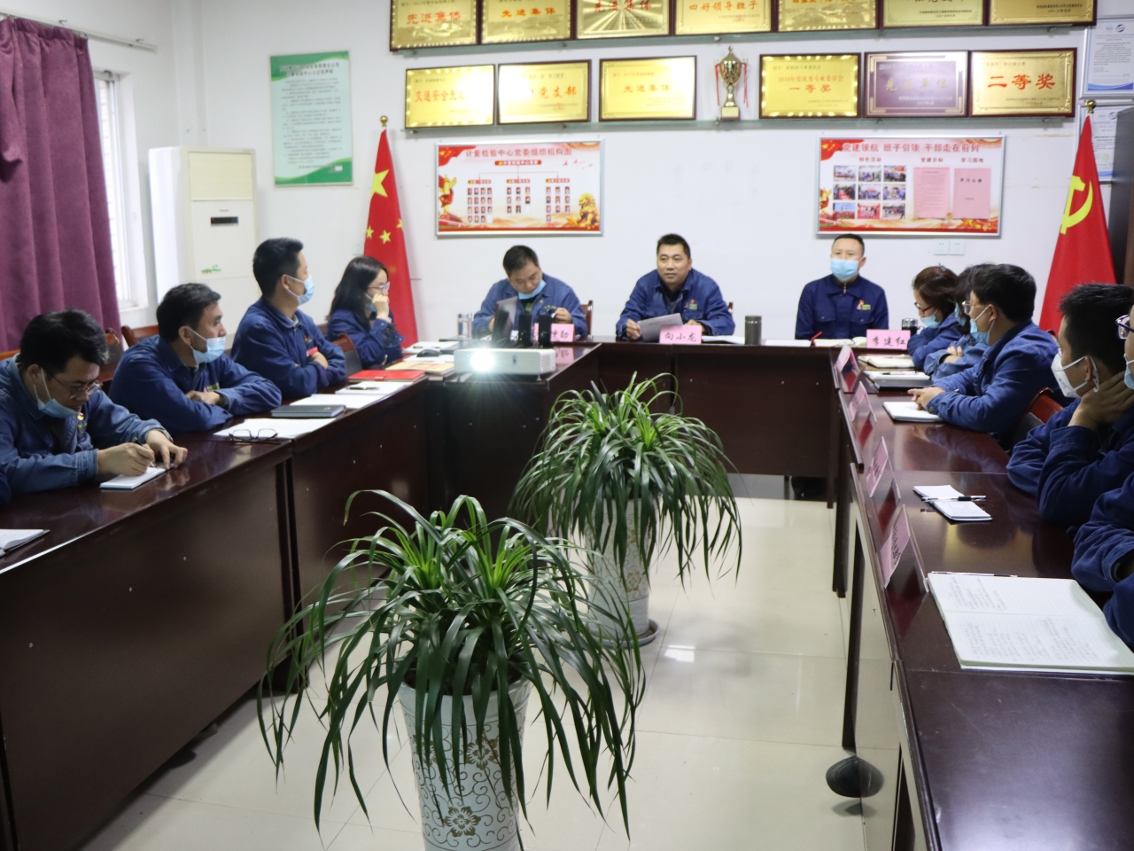 黨建領航再揚帆，筑牢歲末安全堤